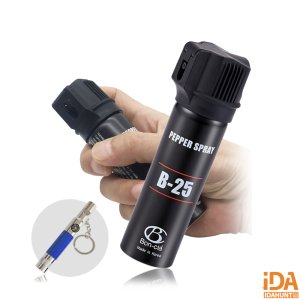 호신용 스프레이 B-25 200회분사 여성 호신용품 전용파우치포함