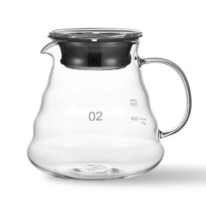 칼딘 핸드드립 커피서버 내열유리 눈금형 서버 MS-07 600ml