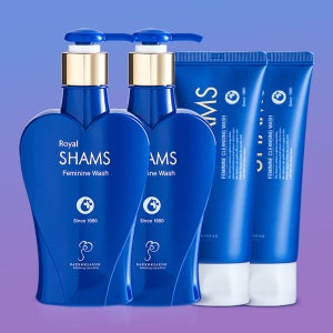 백옥생 로얄 샴스 여성청결제 320ml, 2개