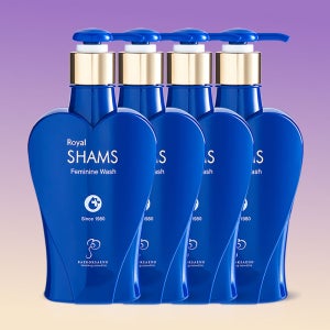 백옥생 로얄 샴스 여성청결제 220ml, 4개