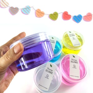 테라피 슬라임 액체괴물 액괴 말랑이 젤리 촉감놀이 틱톡