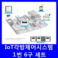 각방제어시스템 IOT 1번-6구 세트