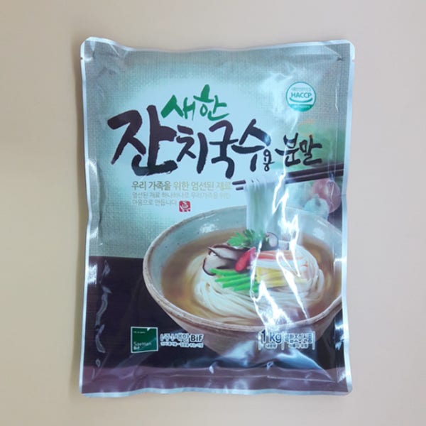 잔치국수용 분말조미료 새한 1kg 먹기편한 국수육수