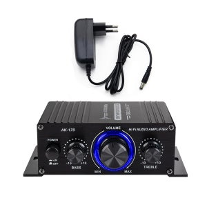 고출력 파워 미니앰프 소형 카페 업소용 HiFi앰프 AP3518(AK-170 D)매장용