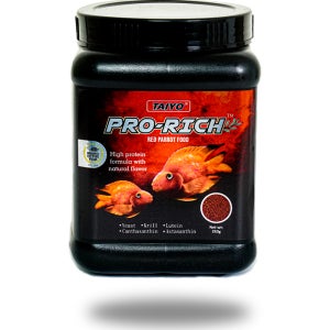 [직영몰]프로리치 혈앵무 80g/혈앵무 중대형 열대어 프리미엄 사료 타이요 TAIYO 먹이