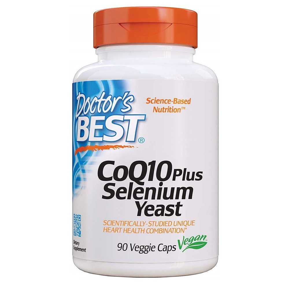 Doctor’s Best <b>CoQ10 Plus Selenium Yeast</b> 닥터스 베스트 코큐텐 플러스 셀레늄 이스트 90베지캡슐