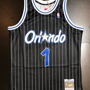 [미첼앤네스/국내재고/L/XL] 페니 하더웨이 올랜도 매직 하드우드 클래식 NBA 스윙맨 유니폼 져지
