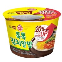 오뚜기 컵밥 20%증량 톡톡 김치알밥 / 즉석밥 즉석식품 간편식