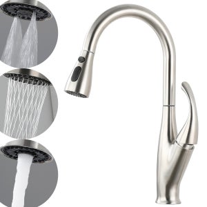 준앤코 베니아 싱크대수전 거위목 주방수전 수도꼭지