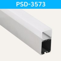 LED프로파일 사각 PSD-3573 모듈 LED방열판/50cm 1M