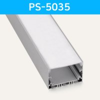 LED프로파일 사각 PS-5035 모듈 LED방열판/50cm 1M