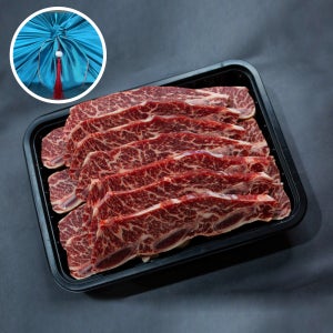 미국산 블랙앵거스 LA갈비 탑초이스 2kg 선물용