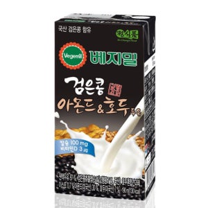 정식품 베지밀 검은콩 아몬드와호두 두유 190ml x 96팩