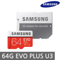 삼성전자 마이크로SDXC 64GB EVO PLUS UHS-I CLASS10 마이크로sd