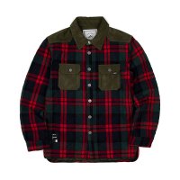 홀리데이아우터웨어 스노우보드복 자켓 RECOM padded work shirt - green