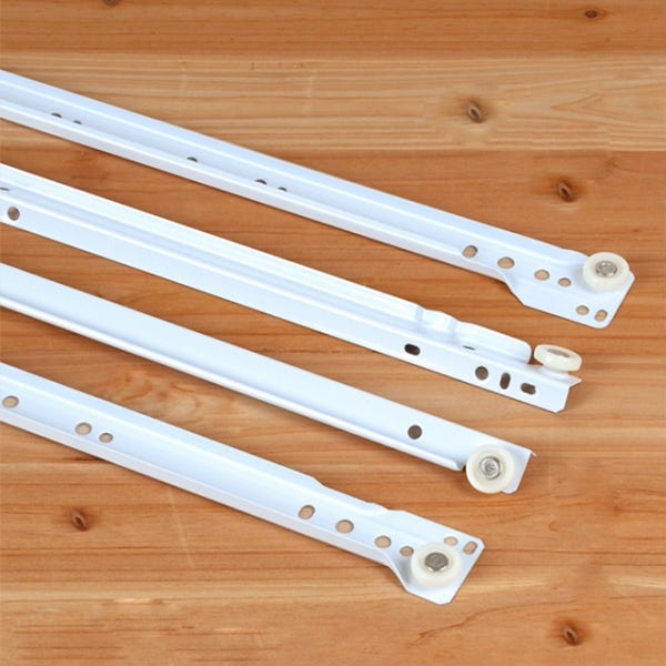 싱크대 옷장 서랍장 서랍 가구 레일 백색레일 철레일 450mm
