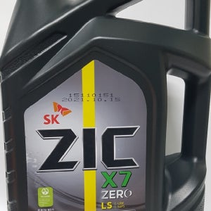 ZIC X7 ZERO 지크 제로 0W30 LS 6L