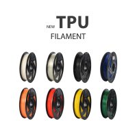 TPU 필라멘트 1.75mm 3D프린터 재료 필라멘트 0.5KG 플렉서블,플렉시블