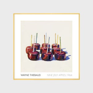 [아티쉬] 액자 / Nine Jelly Apples, 1964, 웨인 티보(Wayne Thiebaud)