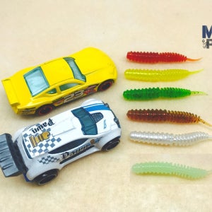 [민프로샵] (굼벵이) 2.3인치 볼락 아징 웜 소프트베이트