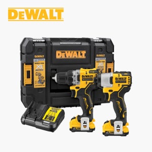 디월트 12V Max 충전 콤보세트 DCK2110D2T (DCF801 + DCF701)