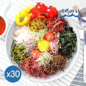 물에 불려먹는 순수해초 7g x 30봉 데일리 샐러드 해초샐러드 SES730