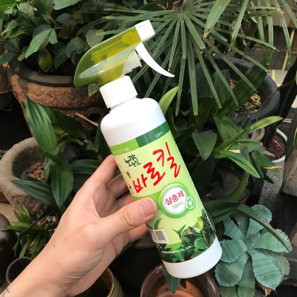바로킬 살충제 500ml 벌레약 진딧물 깍지 응애퇴치 진드기 개미 뿌리파리 해충박멸