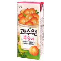 남양유업 과수원 복숭아 190ml x 24팩 x 3박스 음료수 팩음료