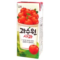 과수원 사과 190ml x 24팩 x 3박스 사과주스 음료수