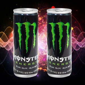 몬스터 에너지 그린 355ml 48캔 고카페인 음료 에너지 드링크 음료수 캔음료