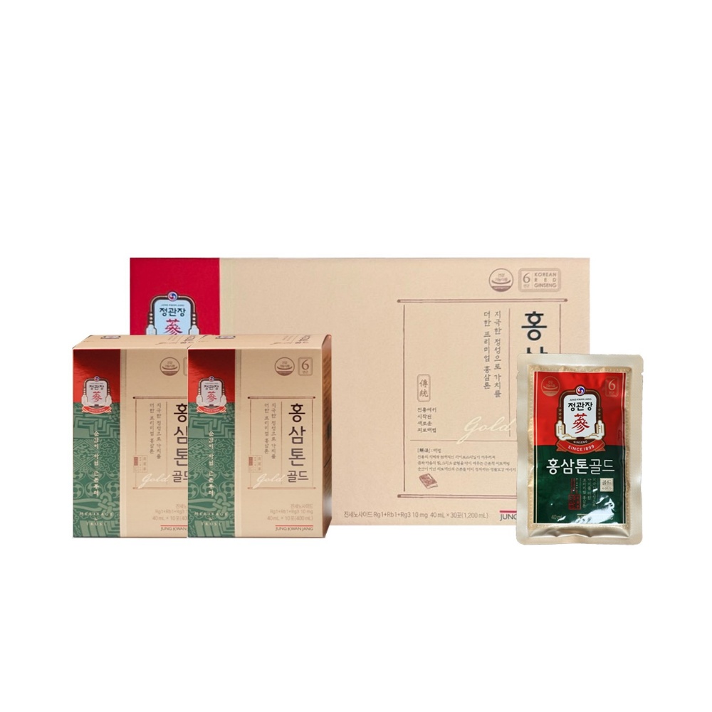 정관장 홍삼톤골드 피로개선 면역관리 간편한 섭취 40ml 20포
