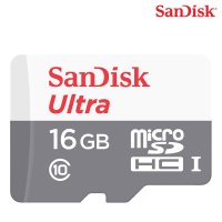 샌디스크 마이크로SD카드 Ultra 16GB QUNS