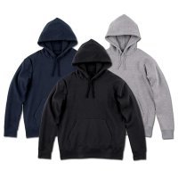 빅사이즈 기능성 헤비 기모 두꺼운 무지 후드티 2XL-4XL