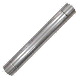 스토브에이드 125mm 스텐연통 단관30cm 두께0.5mm 화목 벽난로 보일러 파이 연도