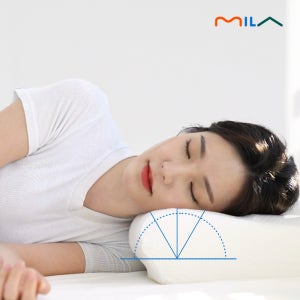 [병원 사용]밀라 목디스크 냉감 경추베개 메밀편백 쿨링 닥터올인원 화이트, 2개