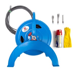 진성 도리도리 스프링 청소기 하수구 뚫는 기계 배관 막힘 뚫기 관통기 15m 20m 30m