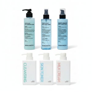 청소년 주니어 초등학생 중학생 기초 화장품 3종세트 폼클렌징+스킨토너+에센스크림로션