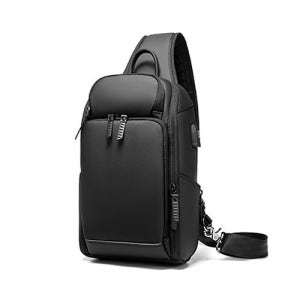 남자 슬링백 크로스백팩 이보스 메신저백 (8873) 180도오픈 usb충전