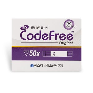 SD 코드프리 혈당시험지 50매