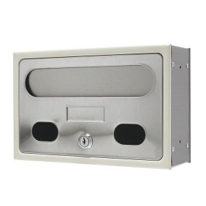 스텐 도어 우편함 12cm 문스텐 우체통 다세대 빌라