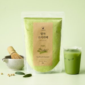 가루선생 말차 소이 라떼 제주 프리미엄 말차로 만든 녹차 파우더 그린티 500g