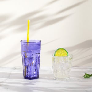 Sk CAMEL 플라스틱 팔각물컵 업소용식당 카페 호텔등 테이크 아웃컵