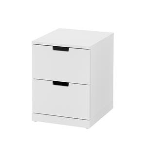 (전국 진행 완제품) 이케아 NORDLI 노르들리 2칸서랍장 화이트