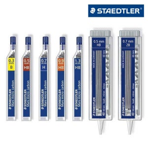 스테들러 micro carbon 250 튜브 255 샤프심