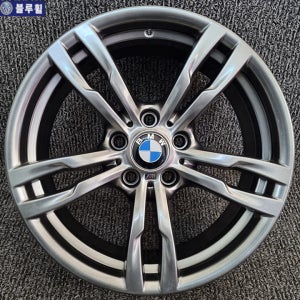 BMW 3시리즈 441M 18인치 고스트크롬 순정 휠 (한대분 4개) PCD 120