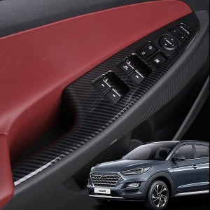 투싼 페이스리프트 튜닝 윈도우 스위치 카본