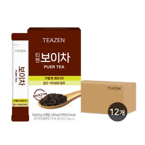 티젠 보이차 추출분말 10개입, 12개
