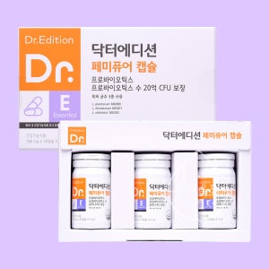 닥터맘스 닥터에디션 페미퓨어캡슐 여성유산균 질건강 장건강 유산균 임산부 3개월세트