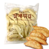 만복식품 옛날 야끼만두 잡채튀김 1.2kg 업소용 대용량