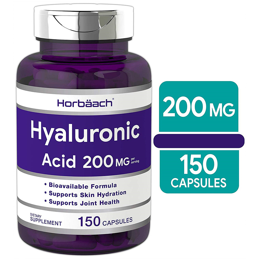 Horbach <b>호바흐 히알루론산</b> 200mg 150캡슐 Hyaluronic Acid
